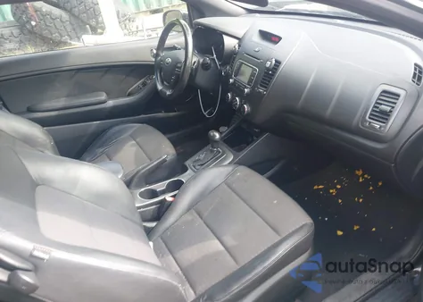 2016 Kia Forte Koup Sx из США, поврежденный, VIN KNAFZ6A36G5642552